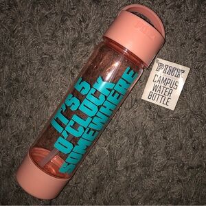 Victoria’s Secret PINK Campus Water Bottle, New With Tags